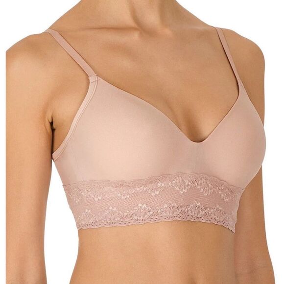 Natori Bliss Perfection Contour Soft Cup Bra in Peony Pink 34B NEW MSRP $66 - Picture 6 of 6